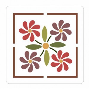 Трафарет Event Design "Квилт" КВ-38, 15х15 см Трафарет Event Design "Квилт" КВ-38, 15х15 см